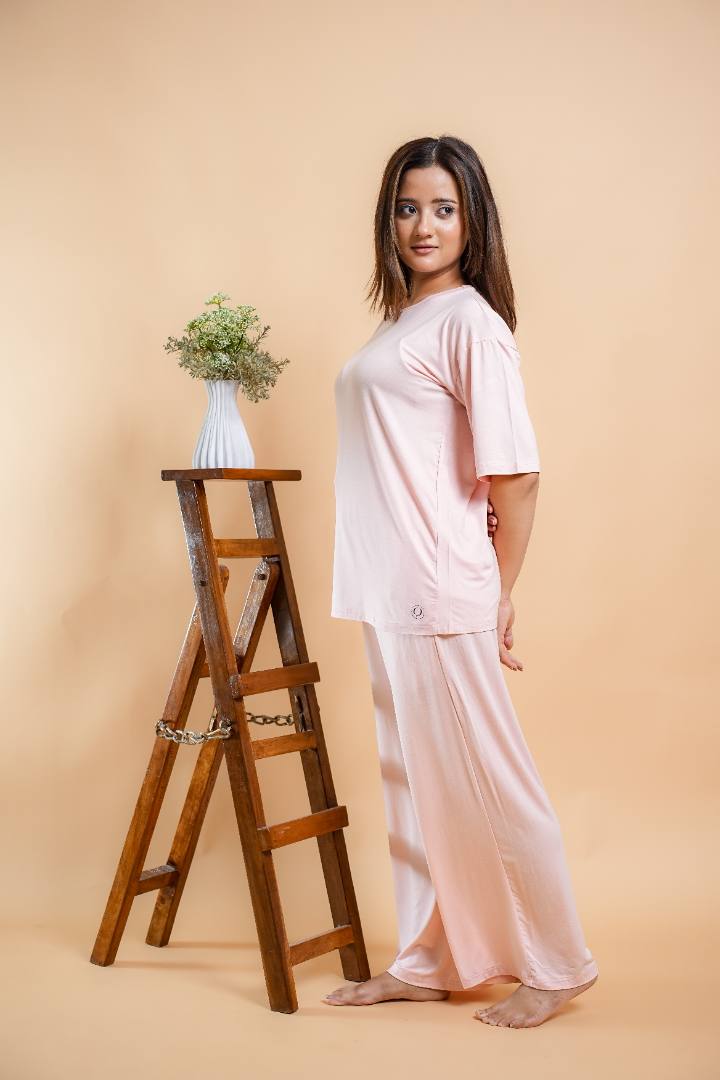 Qalb Ease Tee - Dusty Clay
