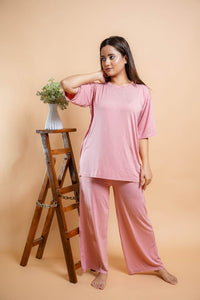 Qalb Ease Tee - Dusty Clay