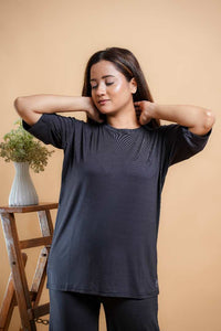 Qalb Ease Tee - Dusty Clay